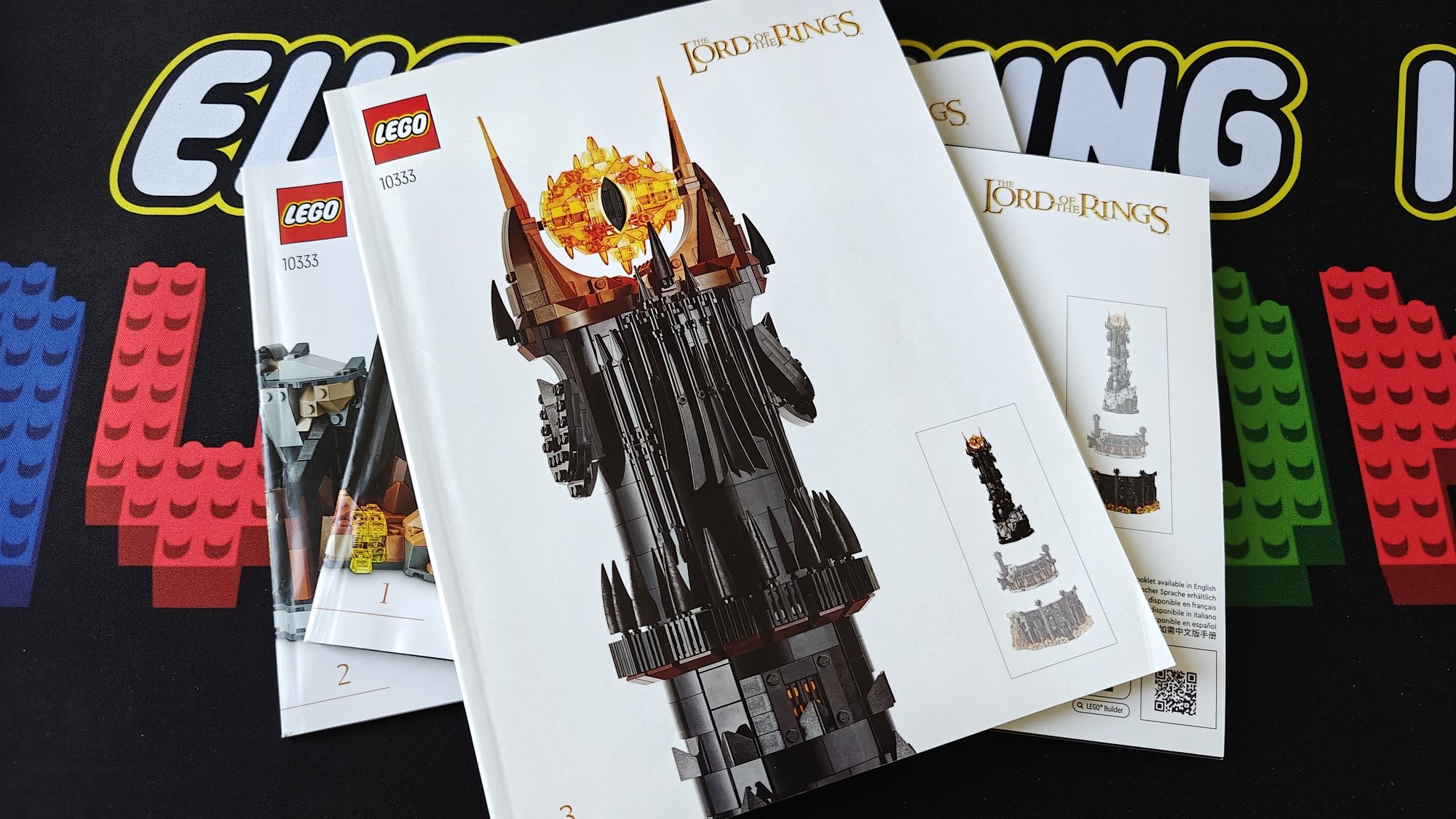 Photo of booklet number 10333 with name The Lord of the Rings: Barad-dûr