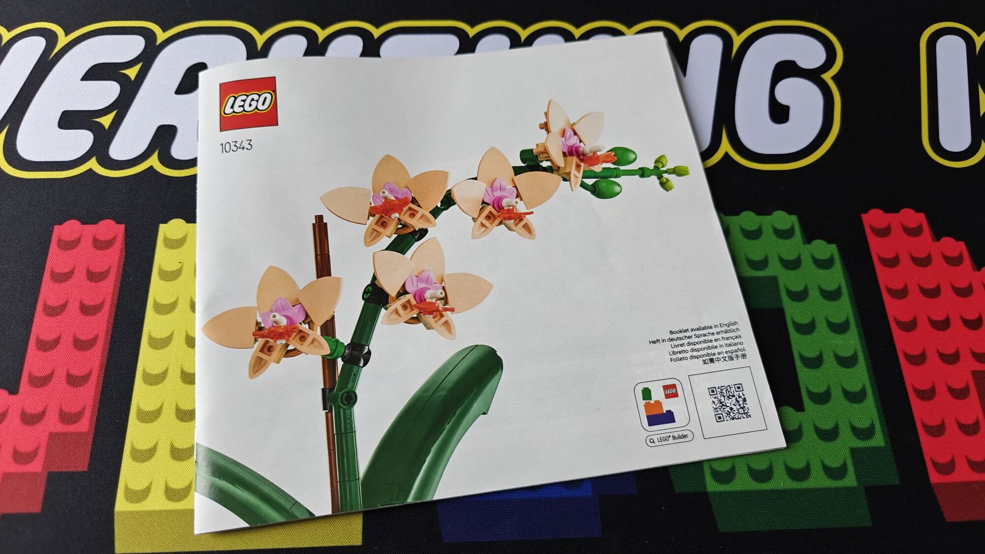 Foto do livreto número 10343 com o nome Mini Orchid (Mini Orquídea)