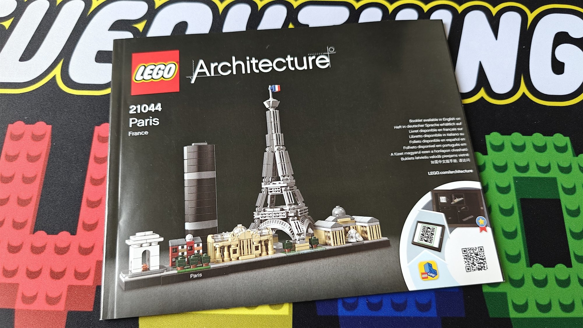 Photo of booklet number 21044 with name Paris
