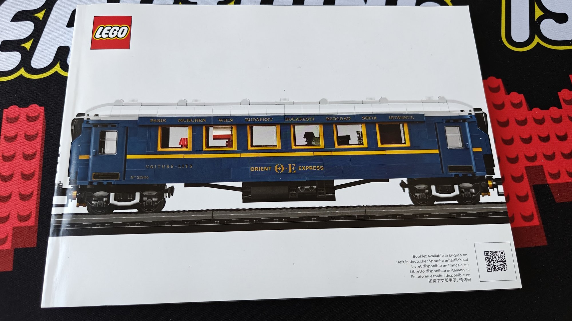 Photo of booklet number 21344 with name The Orient Express Train