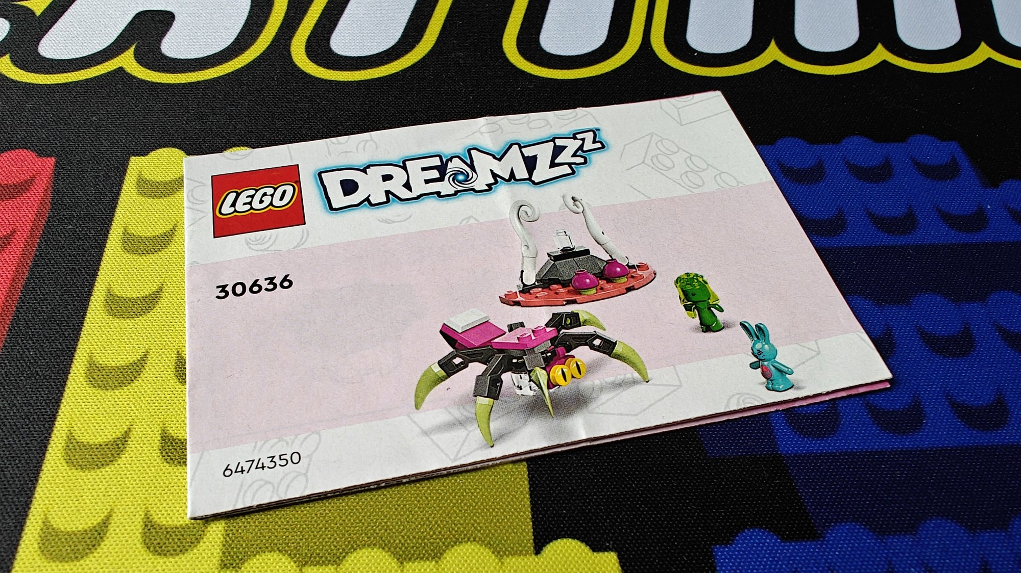 Photo of booklet number 30636 with name Z-Blob and Bunchu Spider Escape