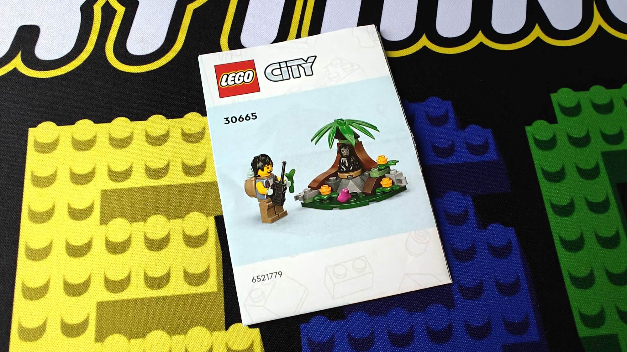 Foto do livreto número 30665 com o nome Baby Gorilla Encounter (Encontro com o Bebê Gorila)