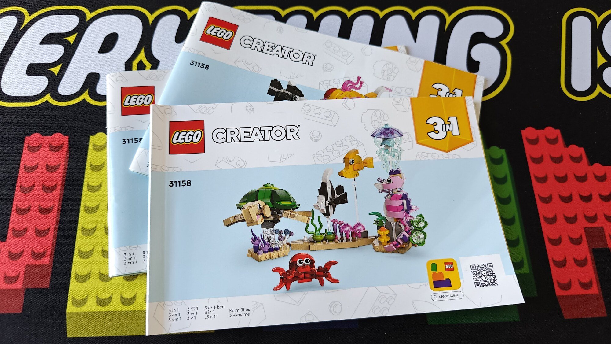 Photo of booklet number 31158 with name Sea Animals