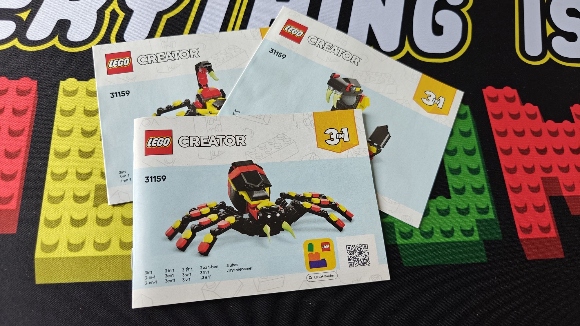 Photo of booklet number 31159 with name Surprising Spider