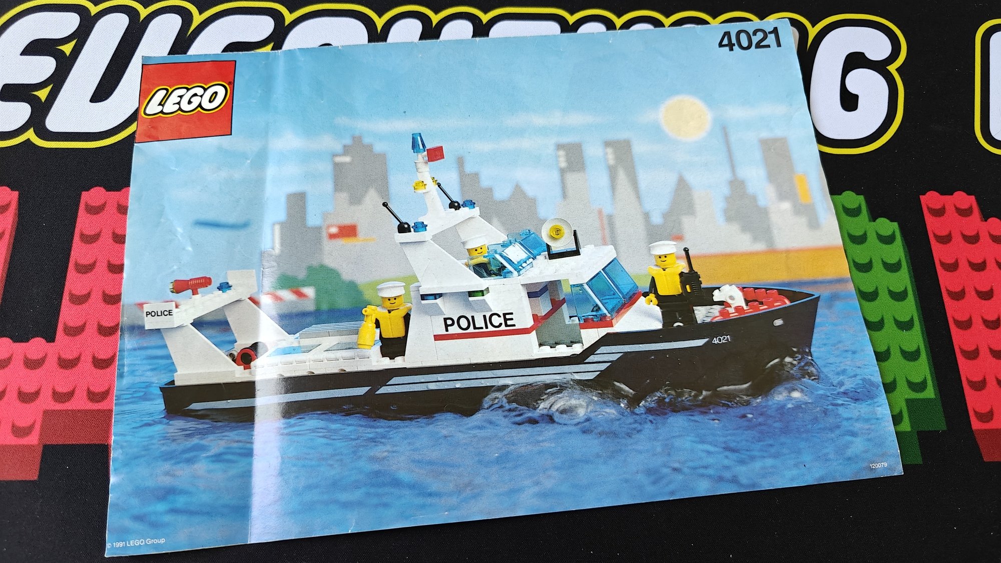 Photo of booklet number 4021 with name Police Patrol