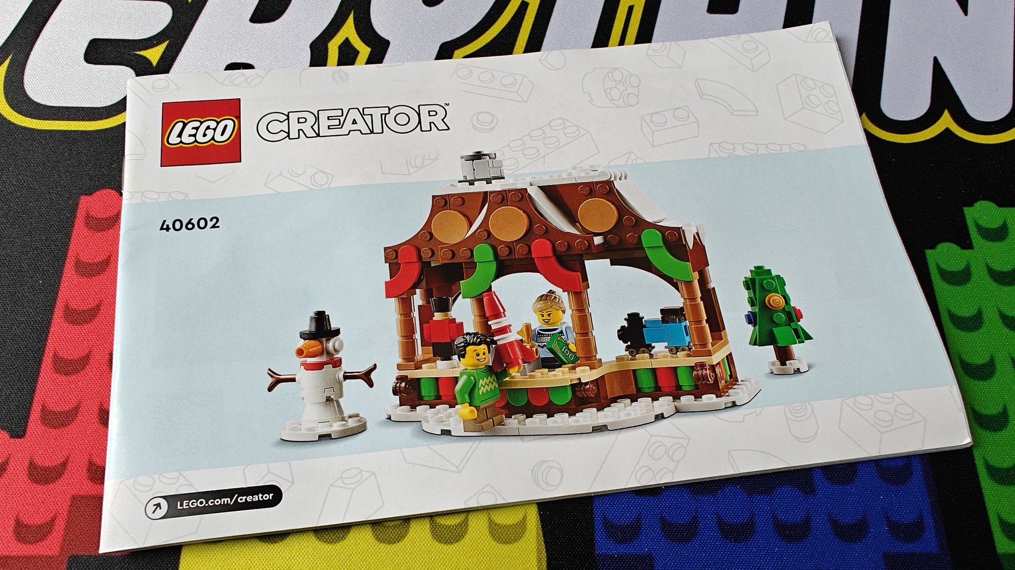 Photo of booklet number 40602 with name Winter Market Stall