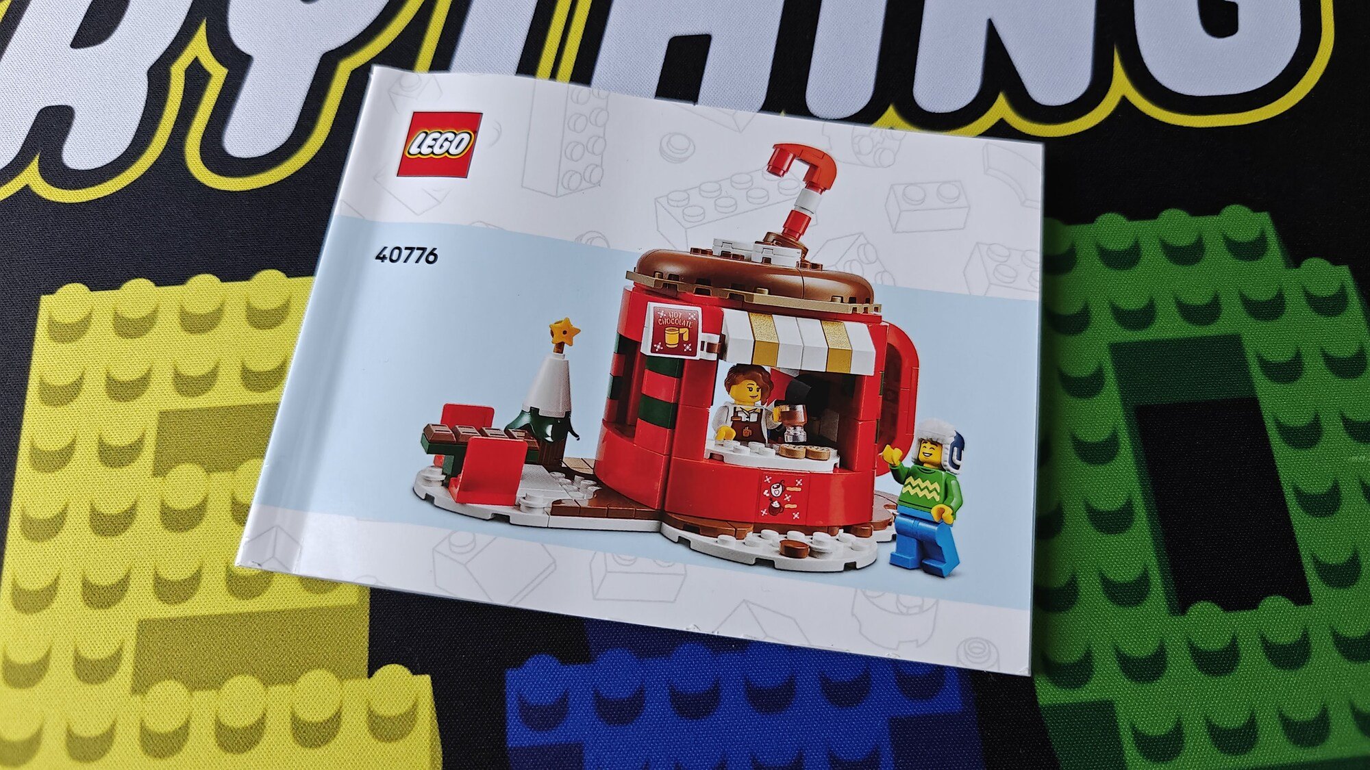 Photo du livret numéro 40776 portant le nom Hot Chocolate Stand (Stand de Chocolat Chaud)