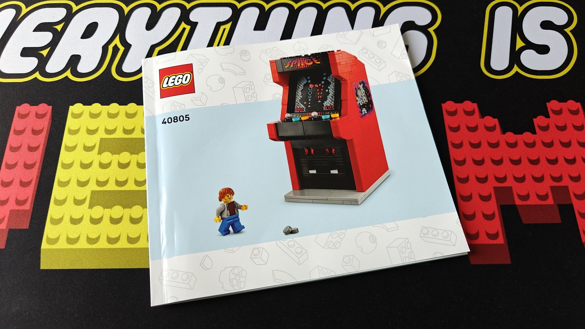 Foto do livreto número 40805 com o nome Arcade Machine (Máquina de Arcade)