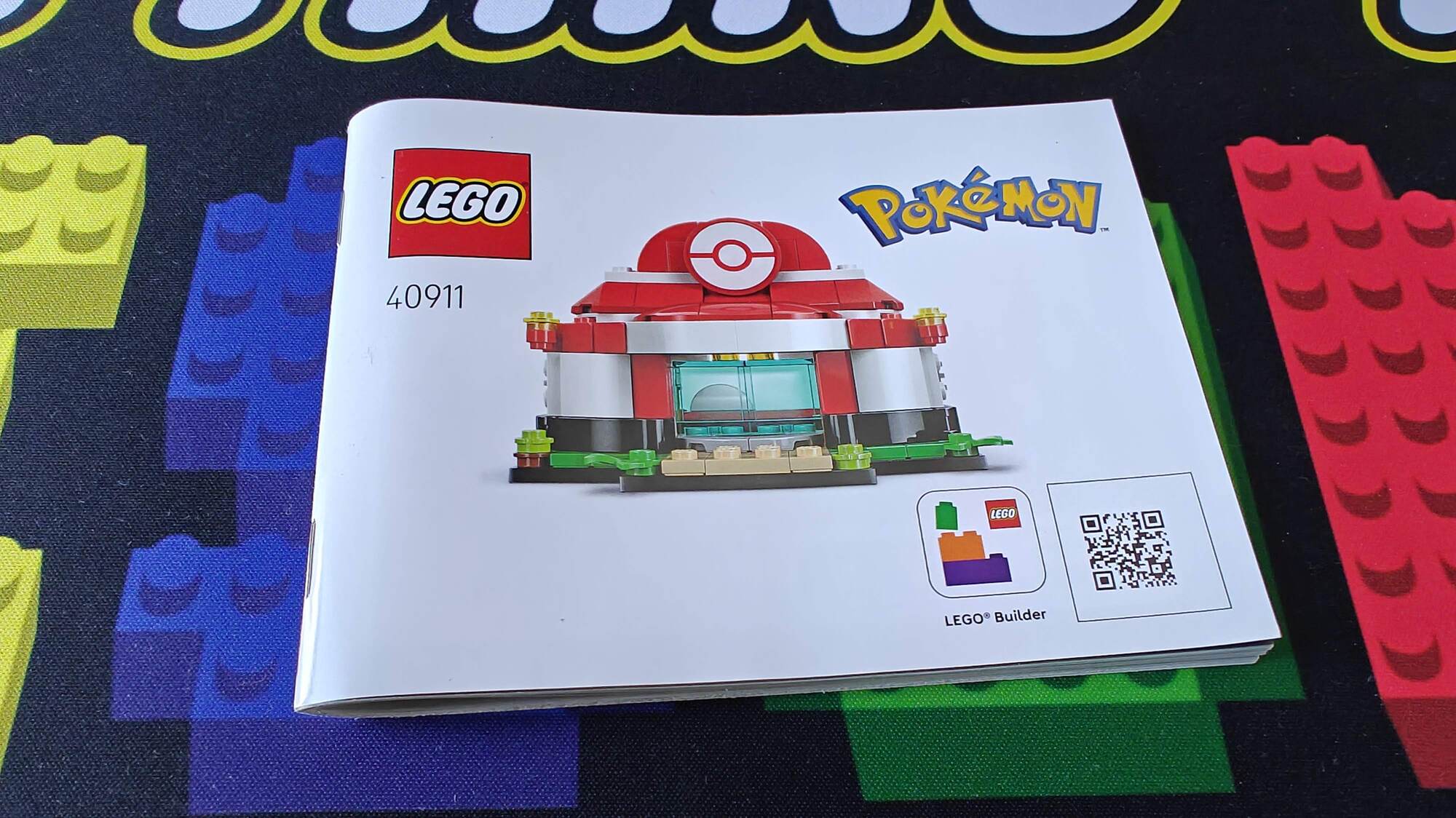 Foto do livreto número 40911 com o nome Mini Pokémon Centre (Mini Centro Pokémon)