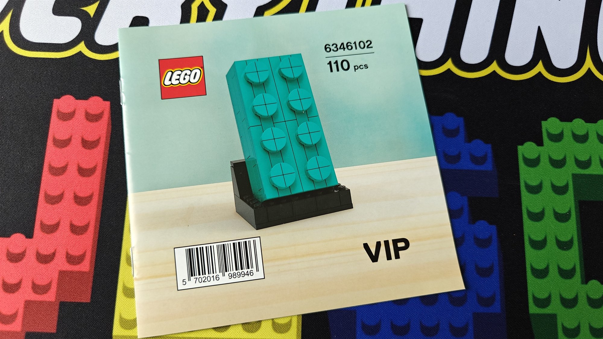 Photo of booklet number 5006291 with name Buildable 2x4 Teal Brick