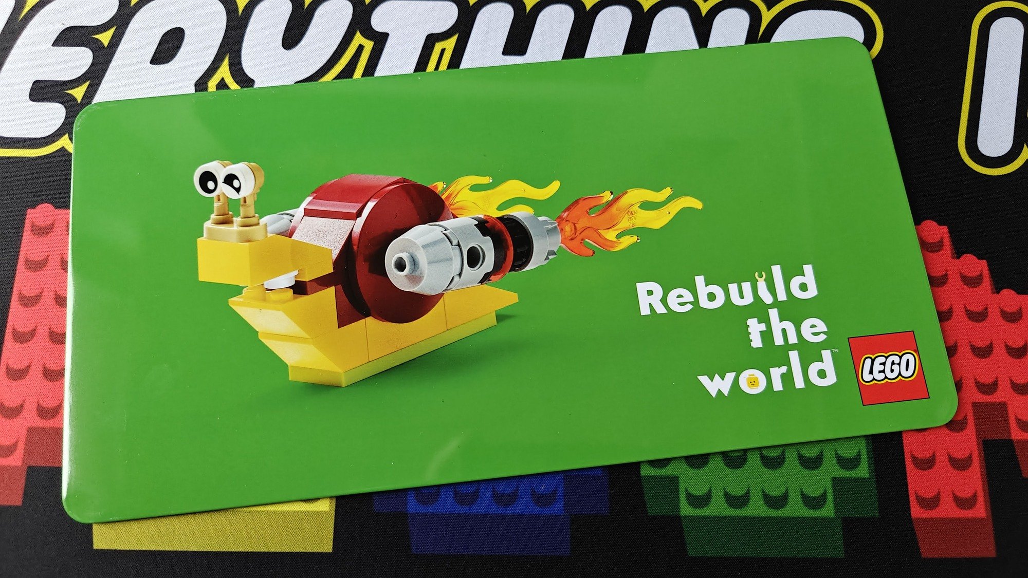 Photo of booklet number 5007158 with name Rebuild the World Tin Sign