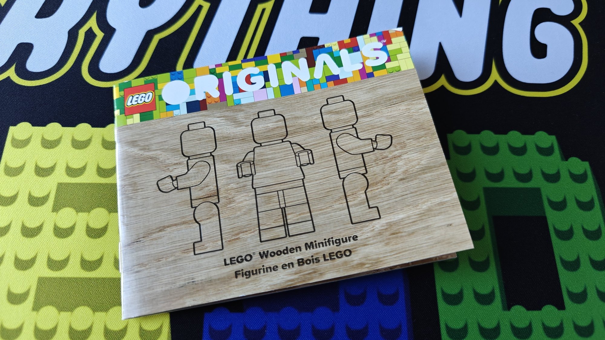 Photo du livret numéro 5007523 portant le nom Wooden Minifigure (Minifigurine en Bois)