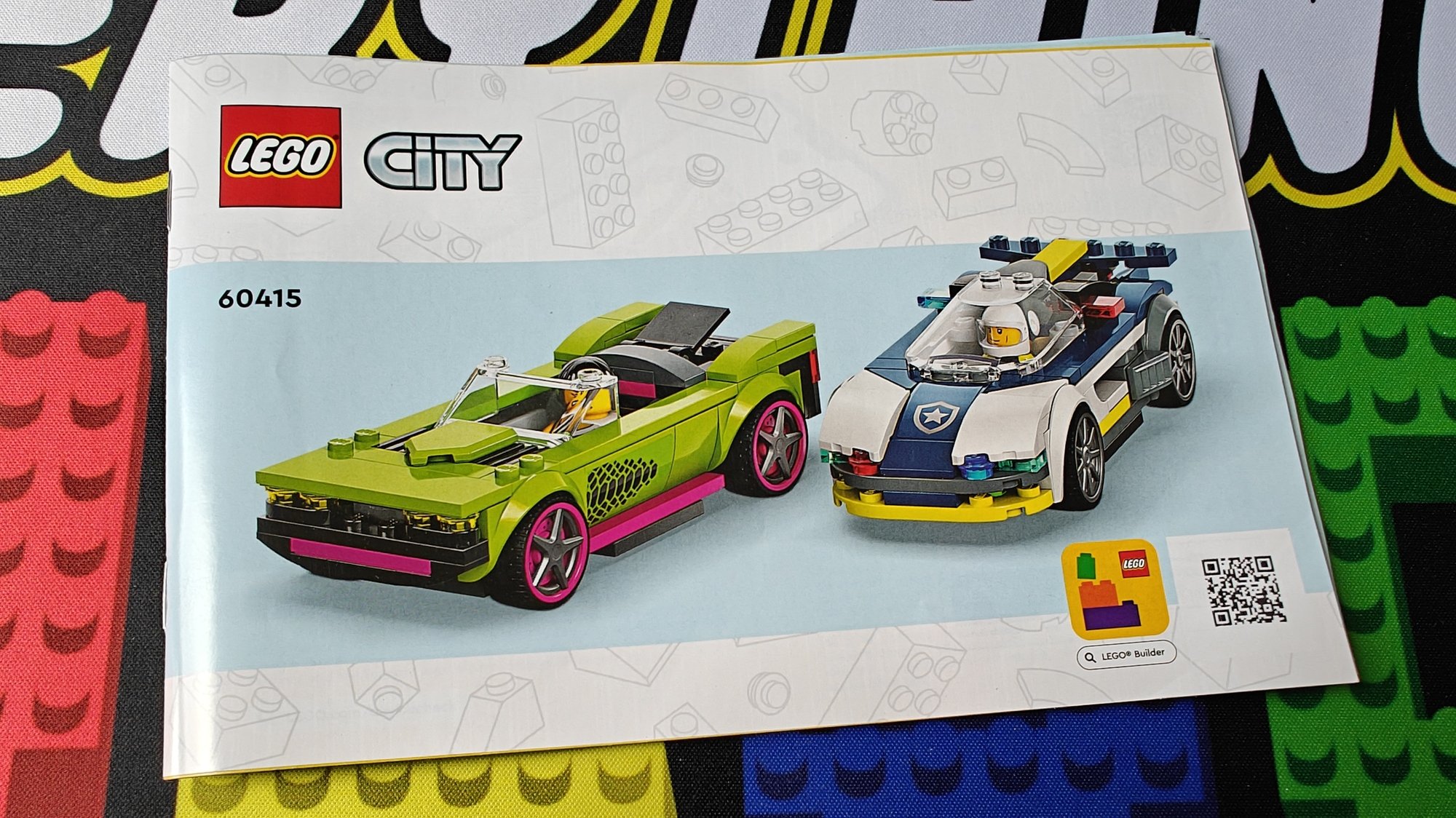 Photo of booklet number 60415 with name Police Car and Muscle Car Chase