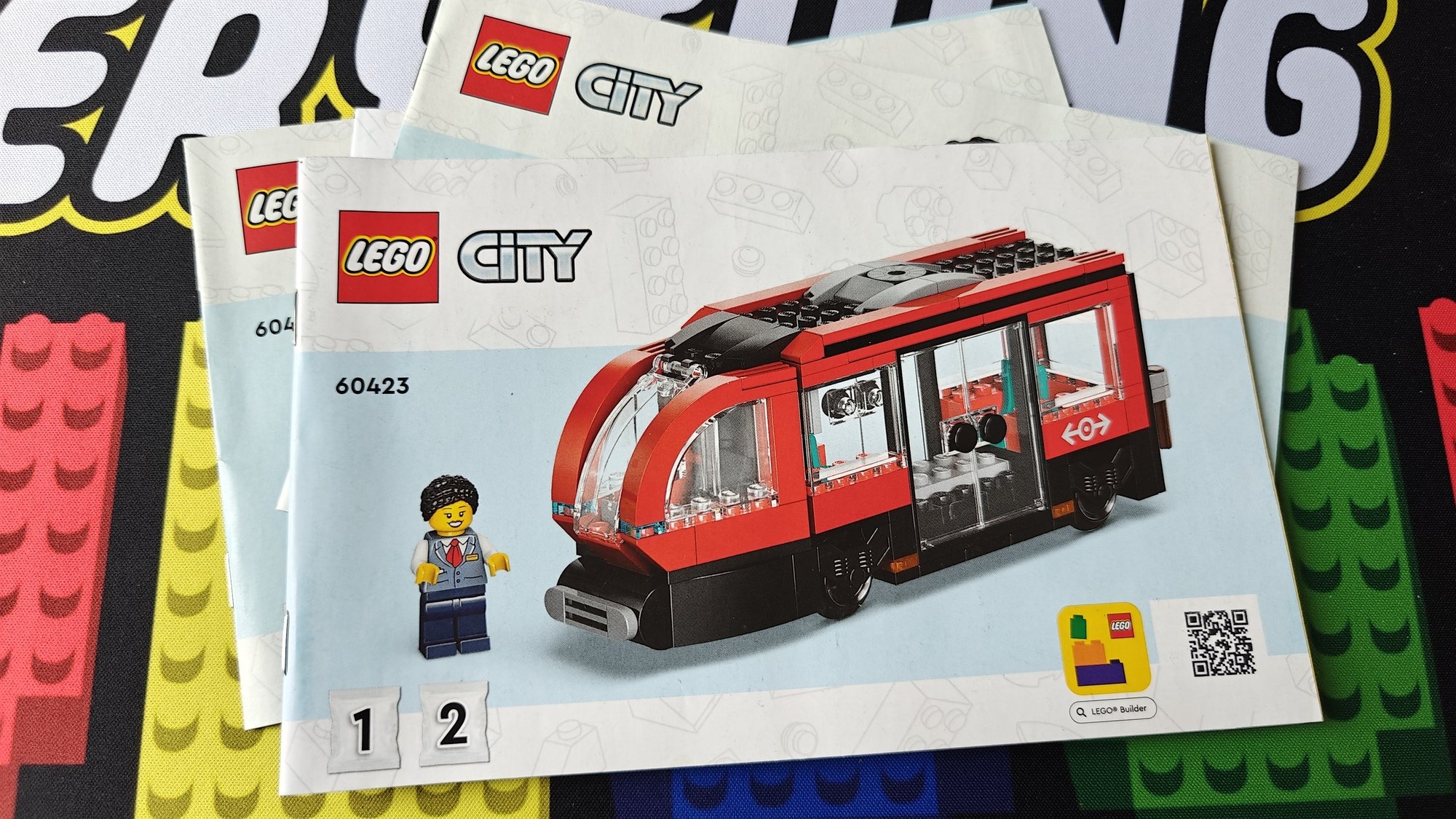 Foto del libretto numero 60423 con il nome Downtown Streetcar and Station (Tram e Stazione del Centro)