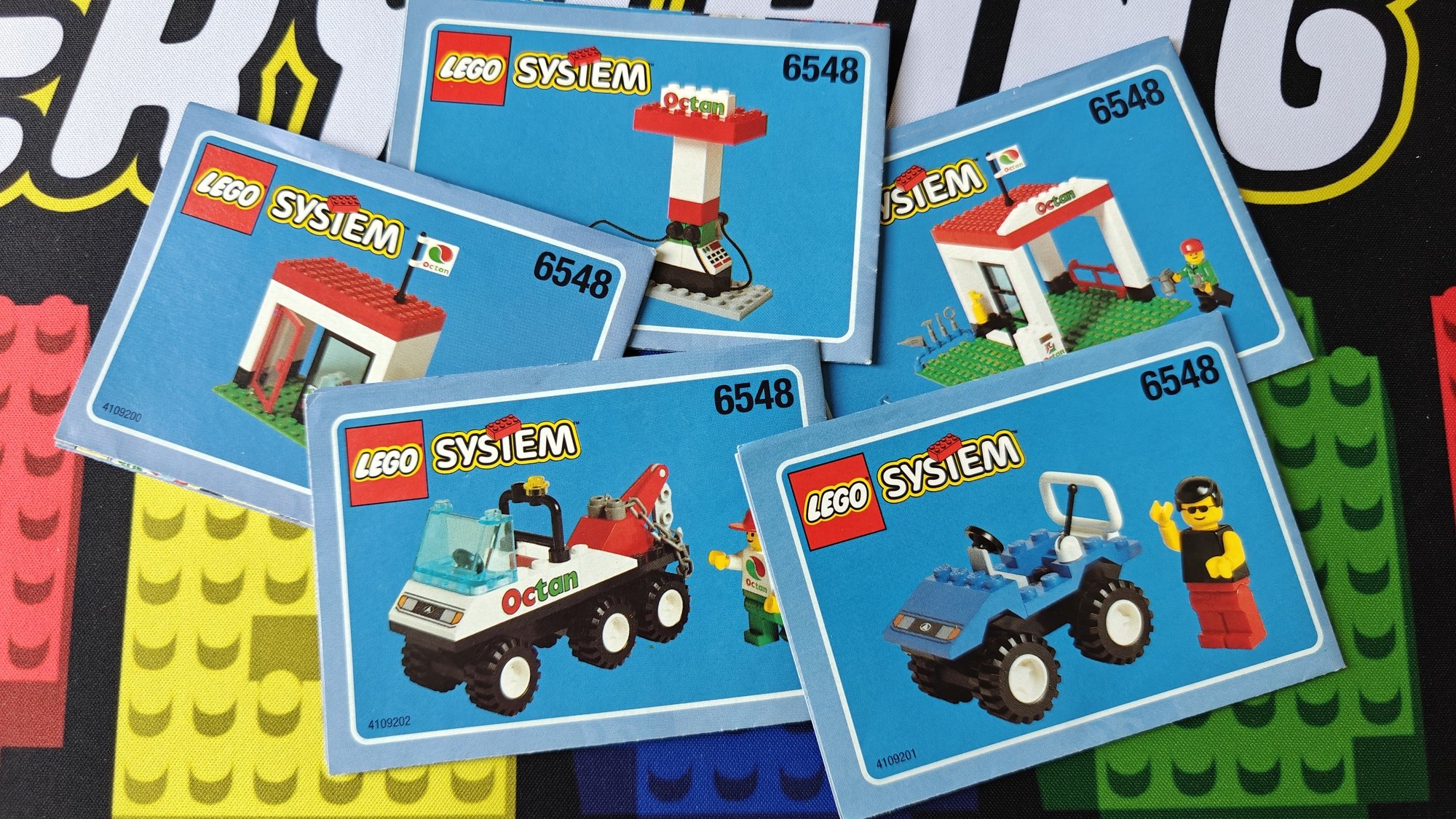 Photo of booklet number 6548 with name Octan Gas Station