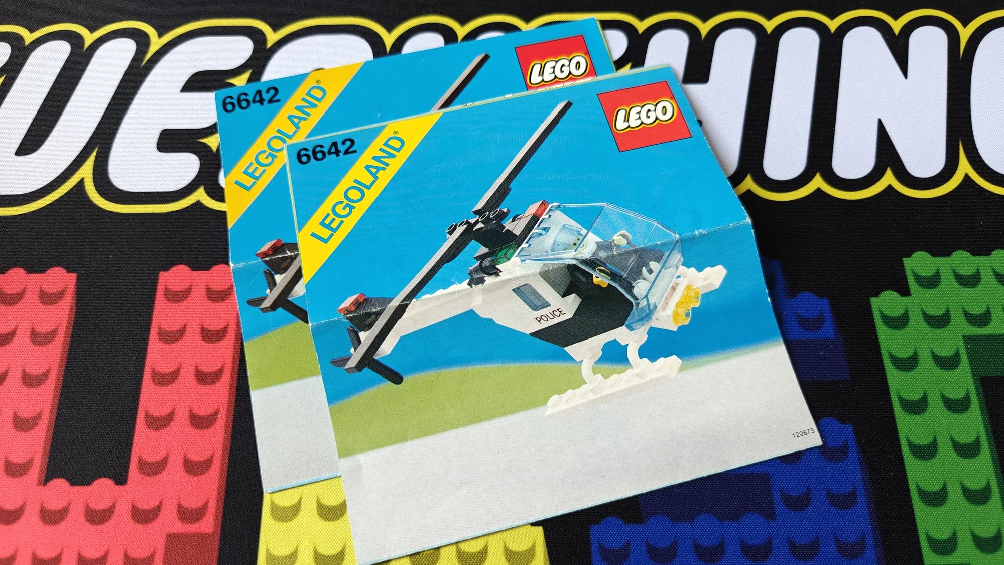 Photo of booklet number 6642 with name Police Helicopter