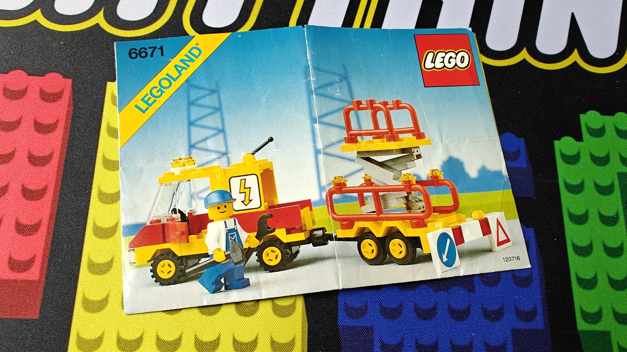 Photo of booklet number 6671 with name Utility Repair Lift