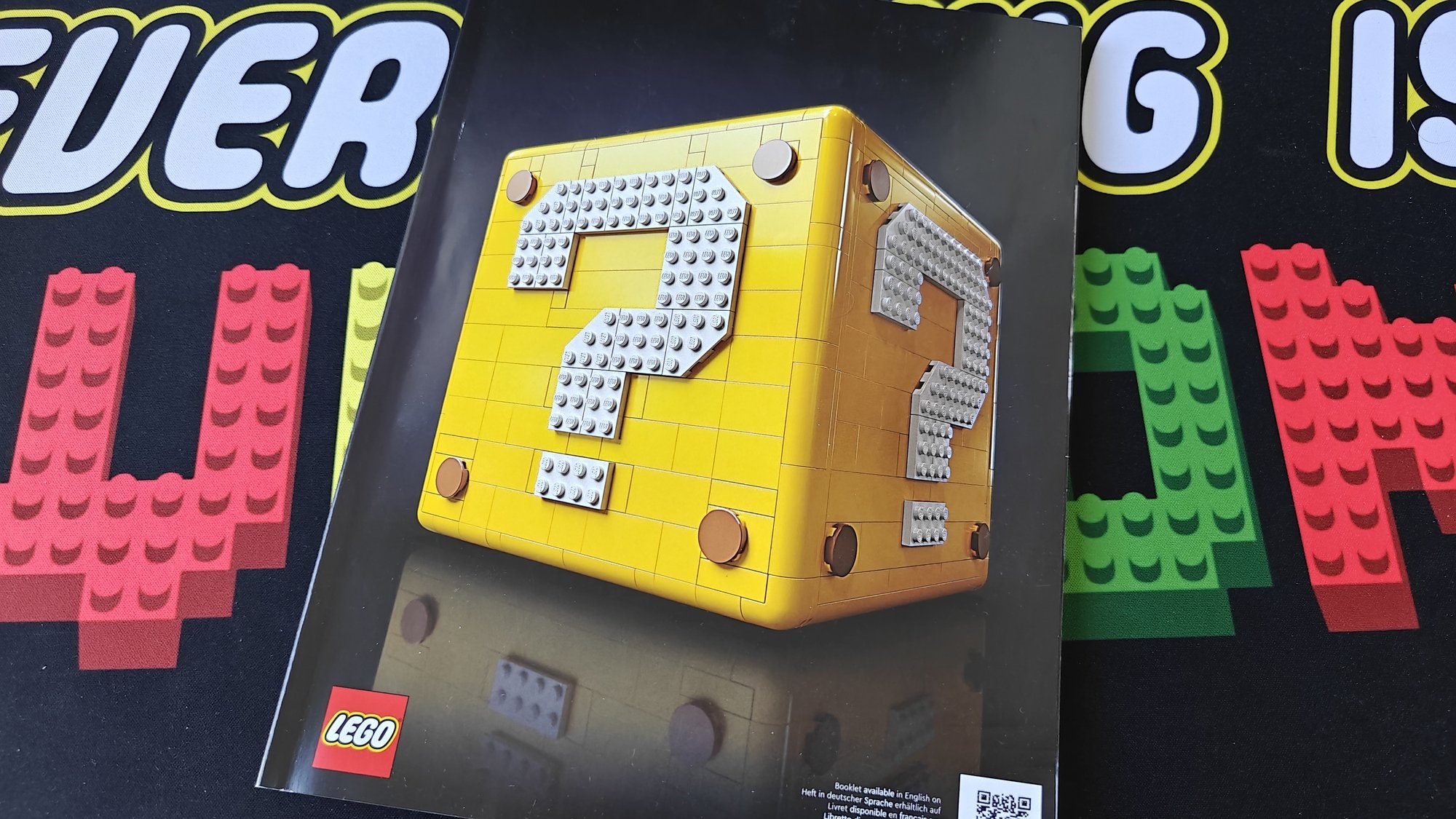 Photo of booklet number 71395 with name Super Mario 64 Question Mark Block