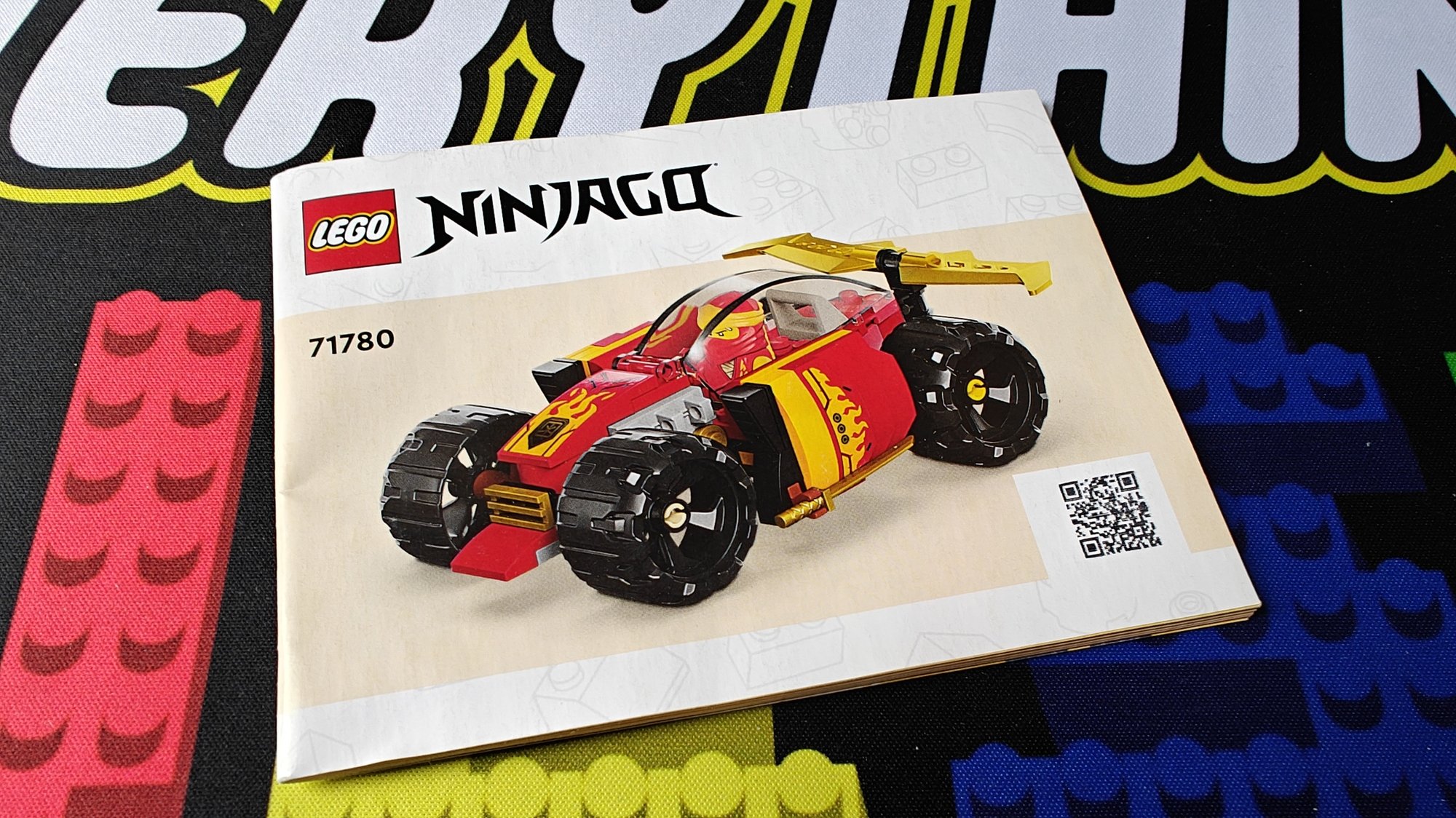 Foto del libretto numero 71780 con il nome Kai's Ninja Race Car EVO (Auto da Corsa Ninja EVO di Kai)