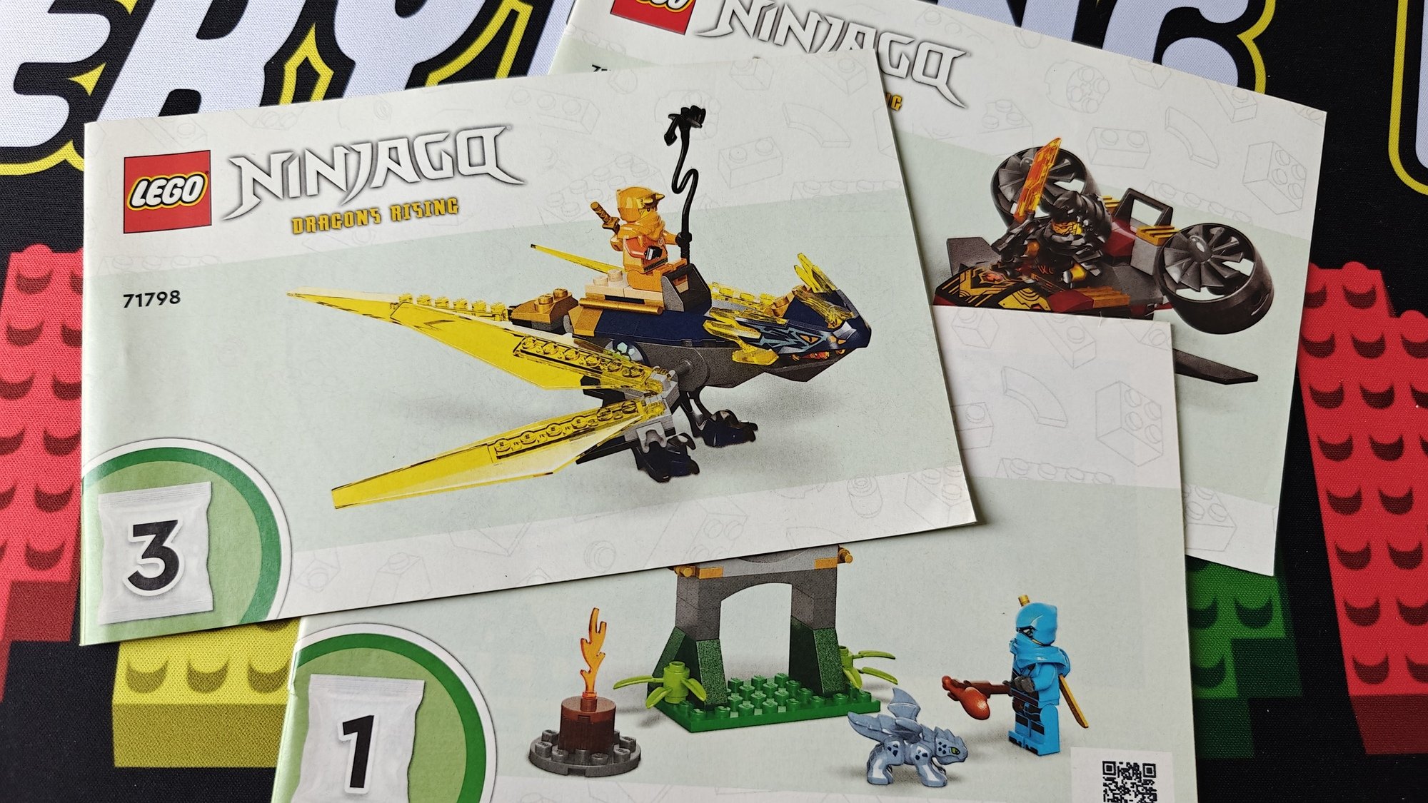Photo of booklet number 71798 with name Nya and Arin's Baby Dragon Battle