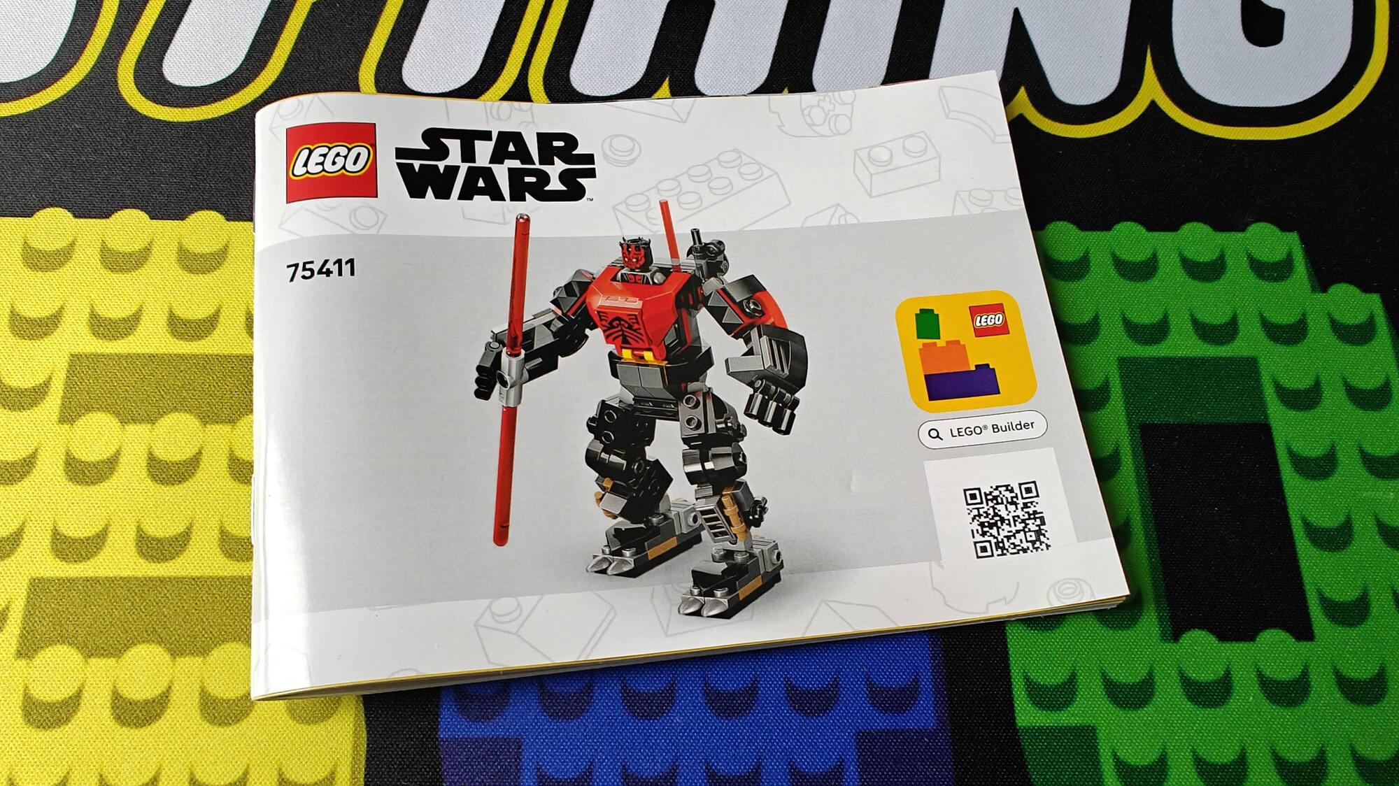 Foto del libretto numero 75411 con il nome Darth Maul Mech (Darth Maul Mech)