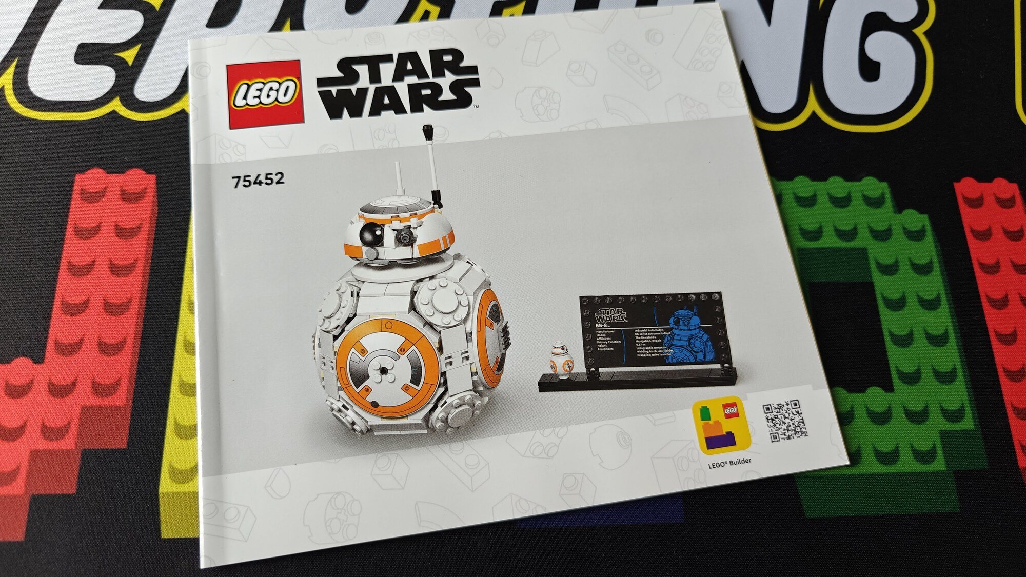 Foto del libretto numero 75452 con il nome BB-8 (BB-8)