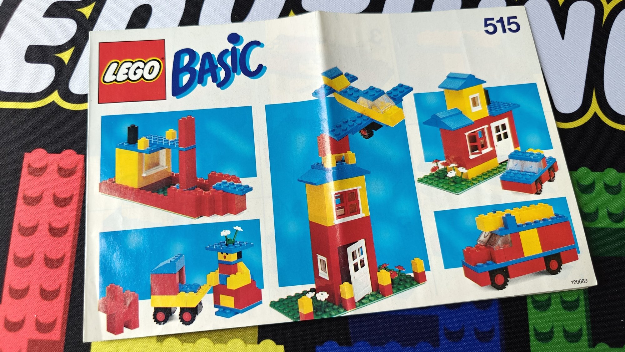 Photo du livret de l'ensemble 515: Basic Building Set, 5+